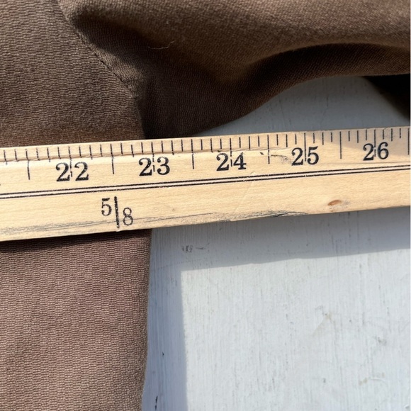 Men's Dockers Jacket Beige Brown Solid XL Chore Work Barn Aviator Utility Cord - Picture 13 of 15